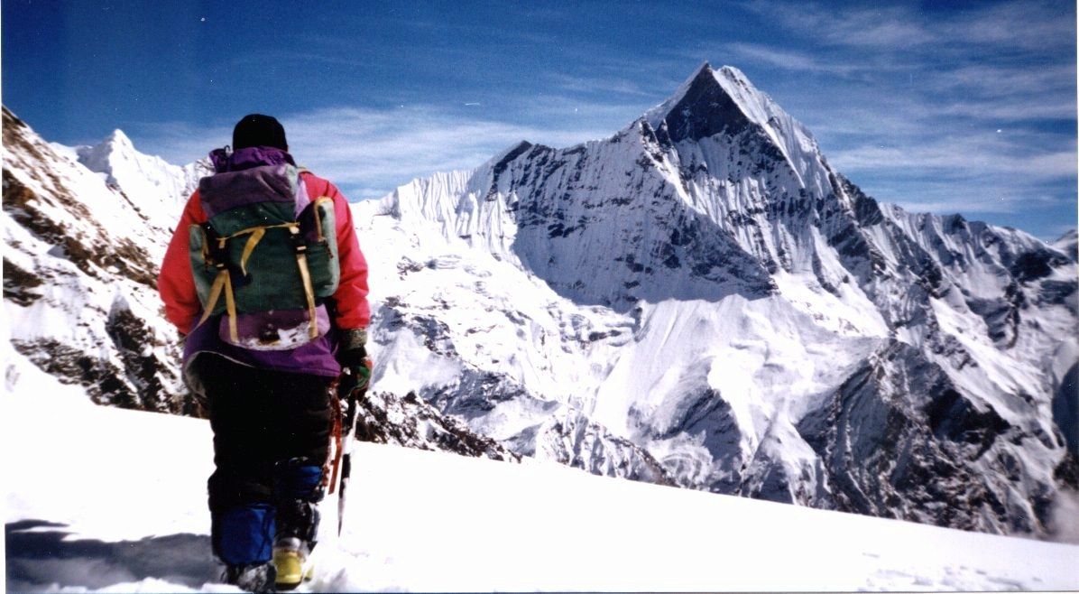 Mt.Macchapucchre ( The Fishtail Mountain ) from