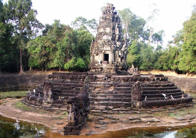 Preah Neak PeanTemple in northern Cambodia