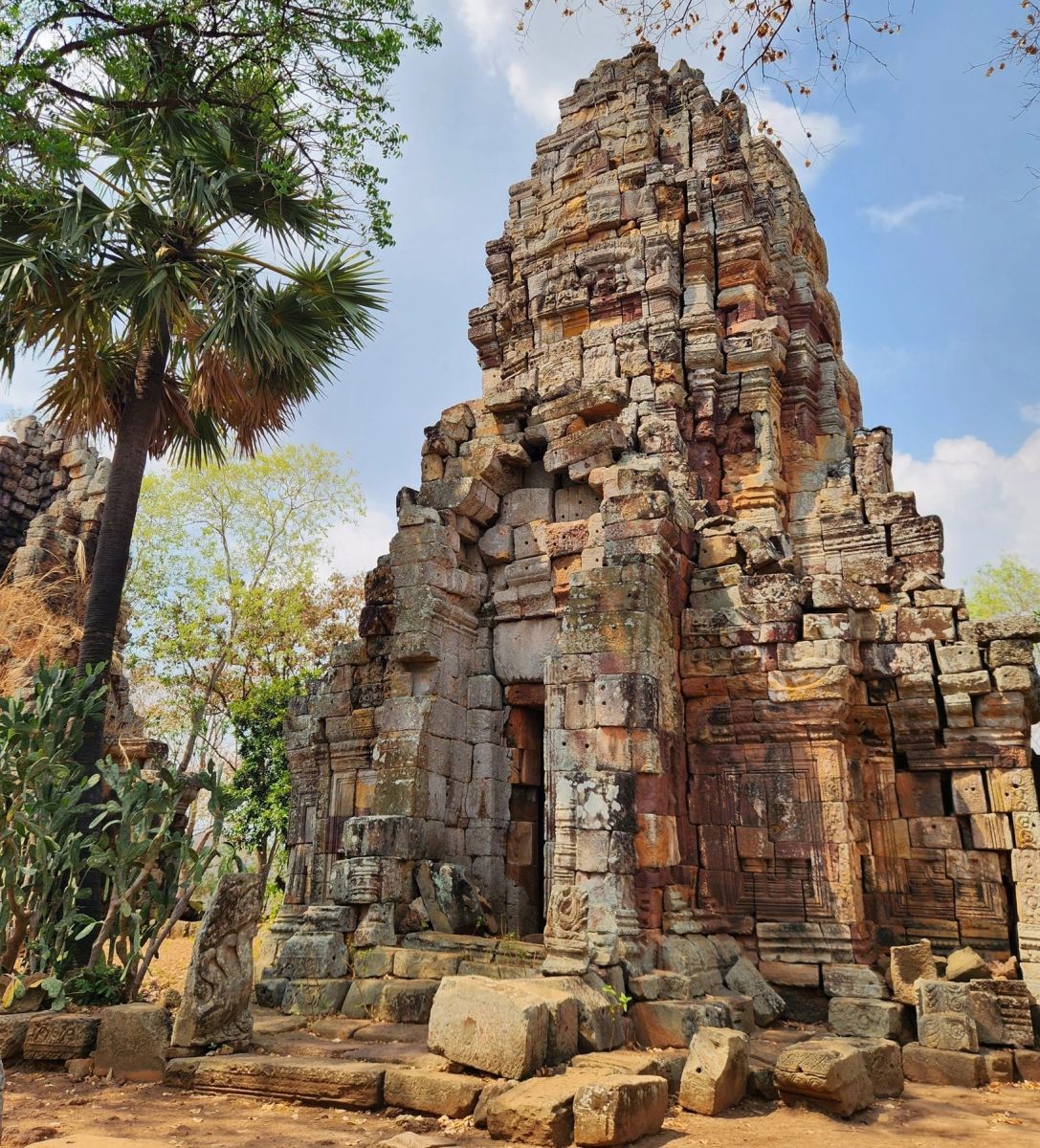 Khmer Prang at Wat Banan near Battambang in NW Cambodia