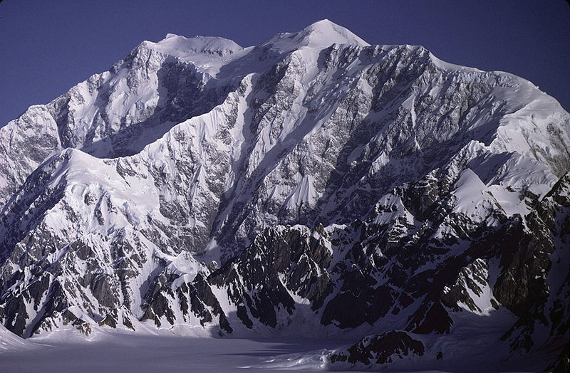 Mount Logan in the Yukon in Canada - the highest mountain in Canada and the second highest mountain in North America