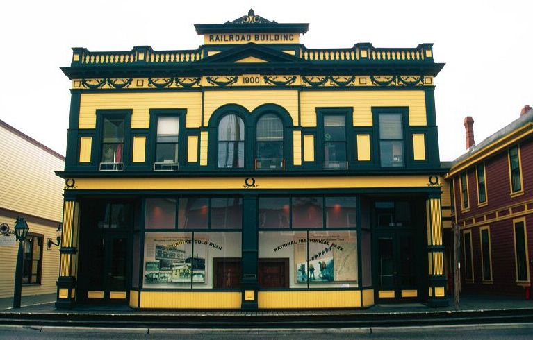 Railroad Building in Whitehorse