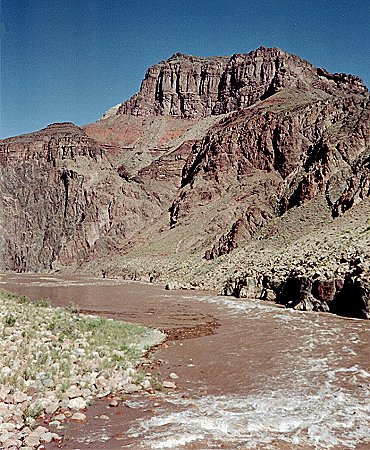 Colorado River in Valley Floor of the Grand Canyon