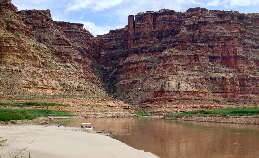 The Green River in Canyonlands