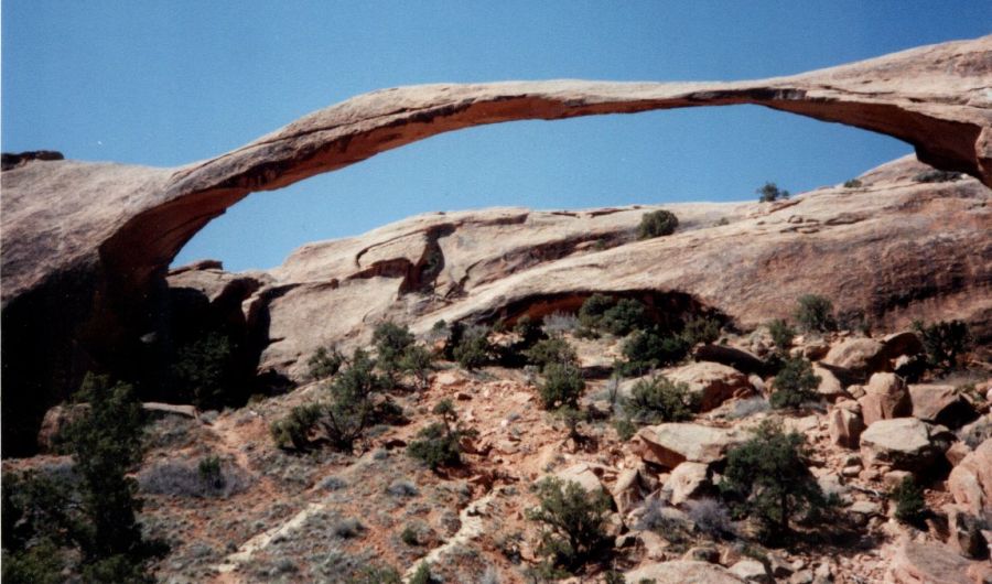 Landscape Arch in Arches National Park