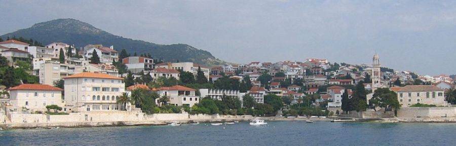 Hvar Island on Dalmatian Coast of Croatia