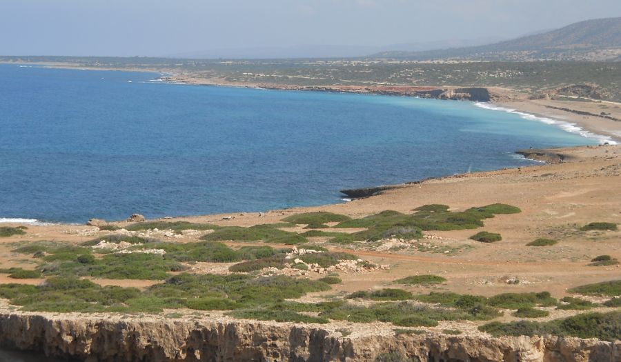 Lara Bay in the Akamas Peninsula of western Cyprus