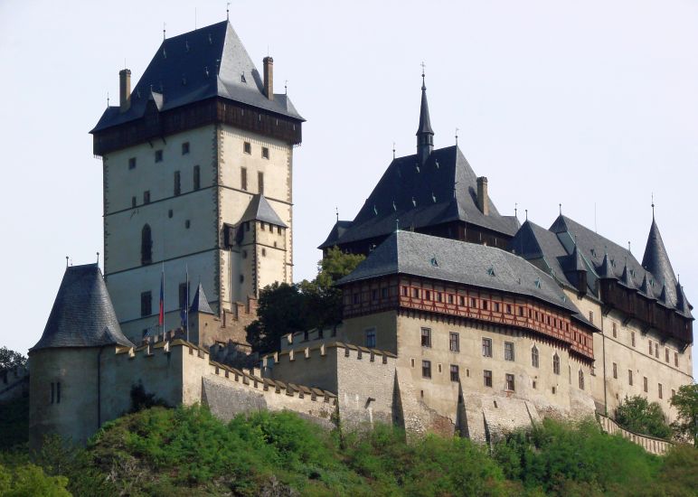 Karlstejn Castle in Czech Republic