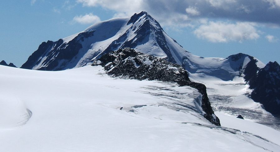 Weisskugel in the Otztal Alps of the Austrian Tyrol