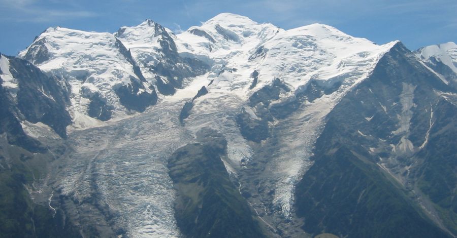 Mont Blanc Massif - Mont Blanc du Tacul, Mont Maudit, Mont Blanc, Dome du Gouter