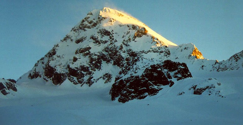 Gran Zebru ( Konig Spitze ) in the Ortler Group of the Italian Alps