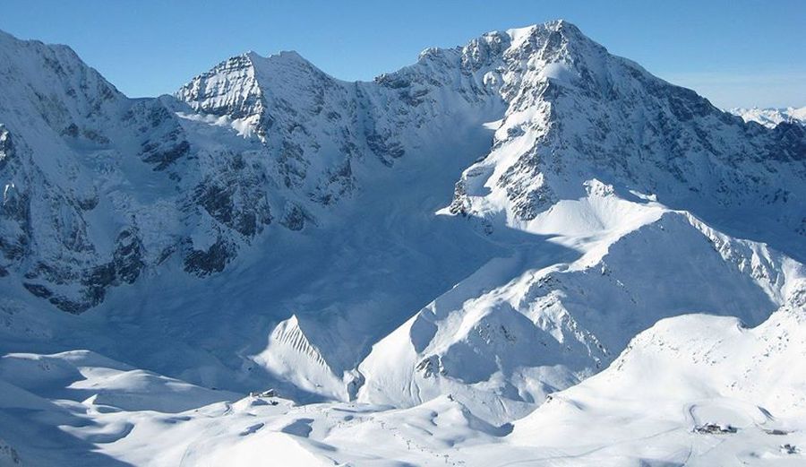 Gran Zebru ( Konig Spitze ) in the Ortler Group of the Italian Alps