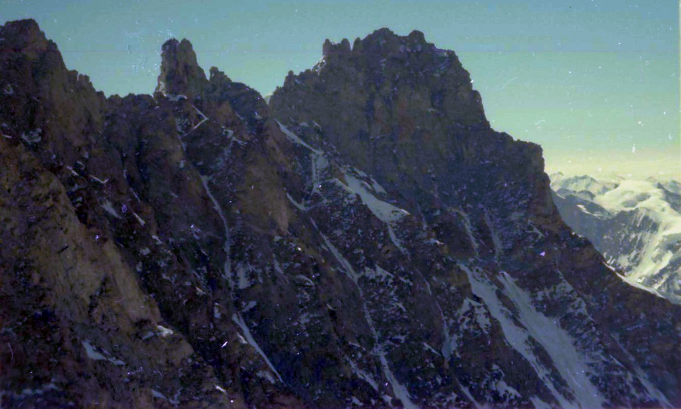 Lauteraarhorn from Schreckhorn