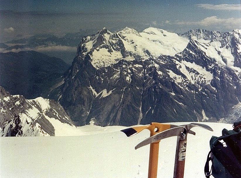 Wetterhorn from the Monch