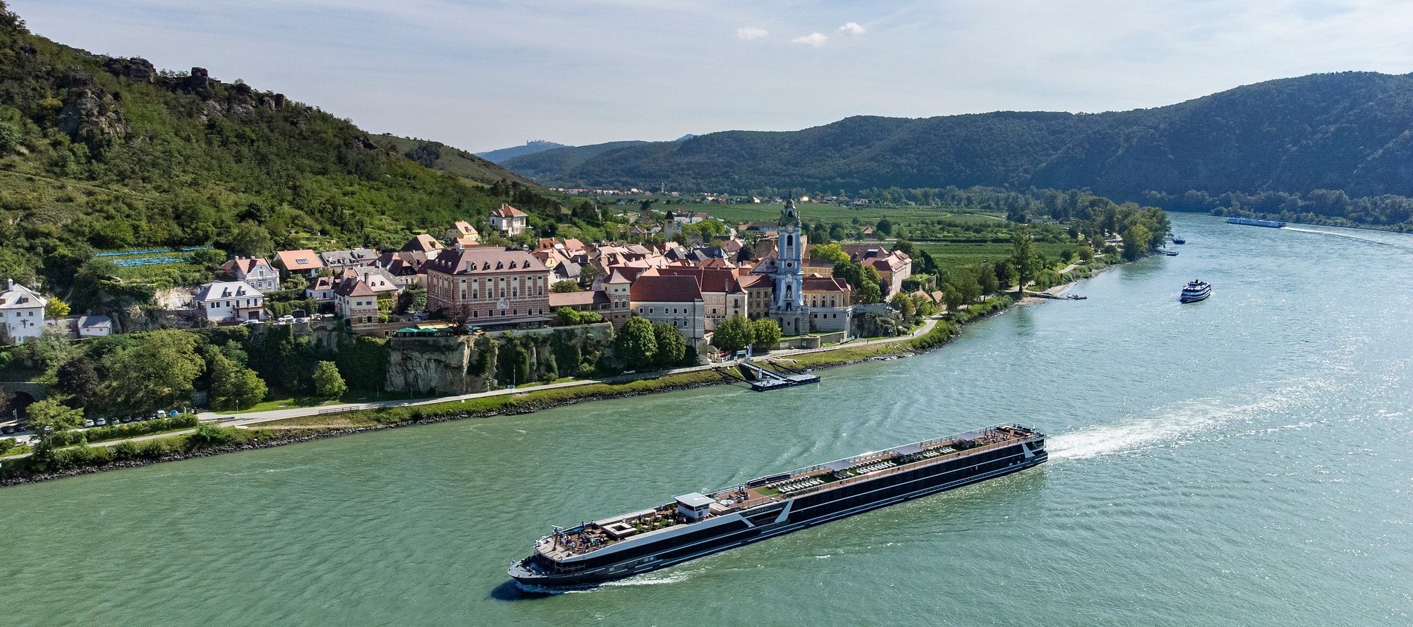 Moselle at Koblenz in the Eifel Region of Germany