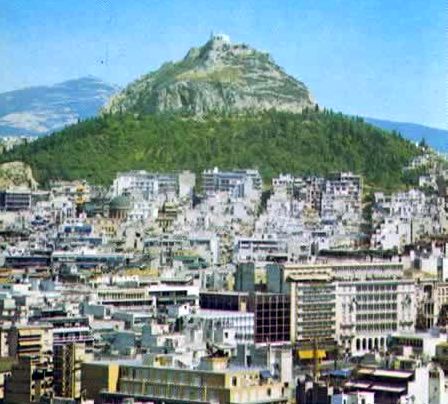 Mount Lykavittos in Athens