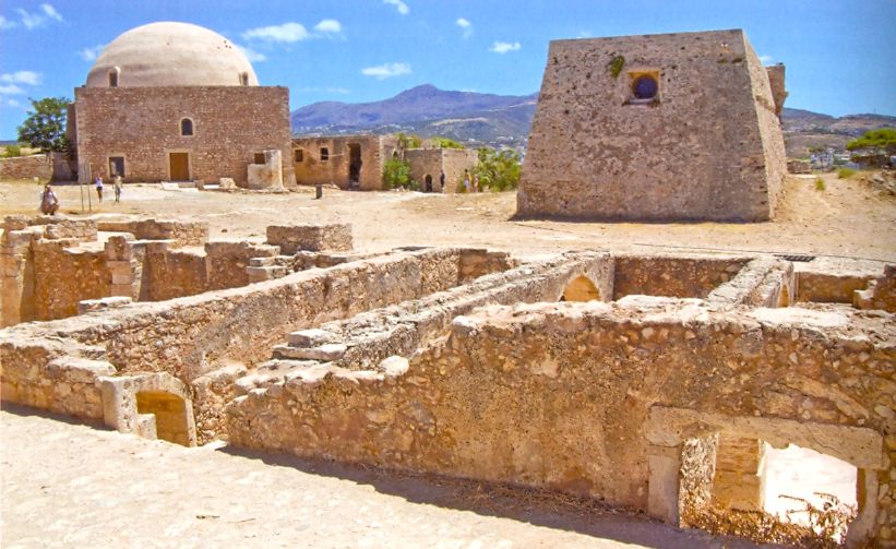 Fortress at Rethimnon ( Rethymnon ) on Greek Island of Crete