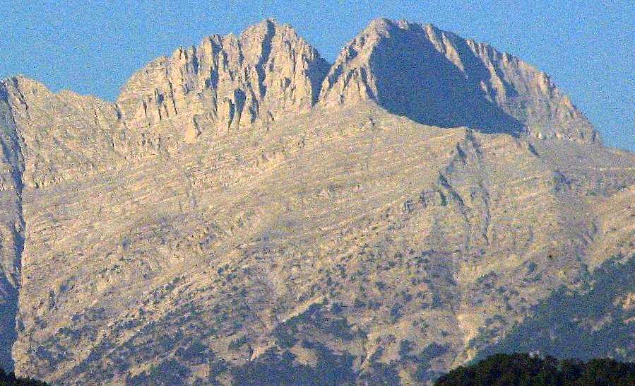 Mitikas ( Mytikas ) - the highest peak on Mount Olympus