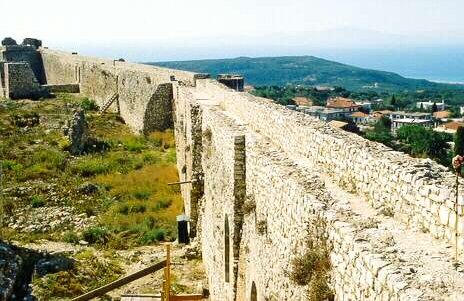 Chlemoutsi Castle on the Peloponnese