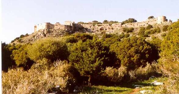 Paliokastro "Old Castle" at northern end of Navarino Bay near Pylos