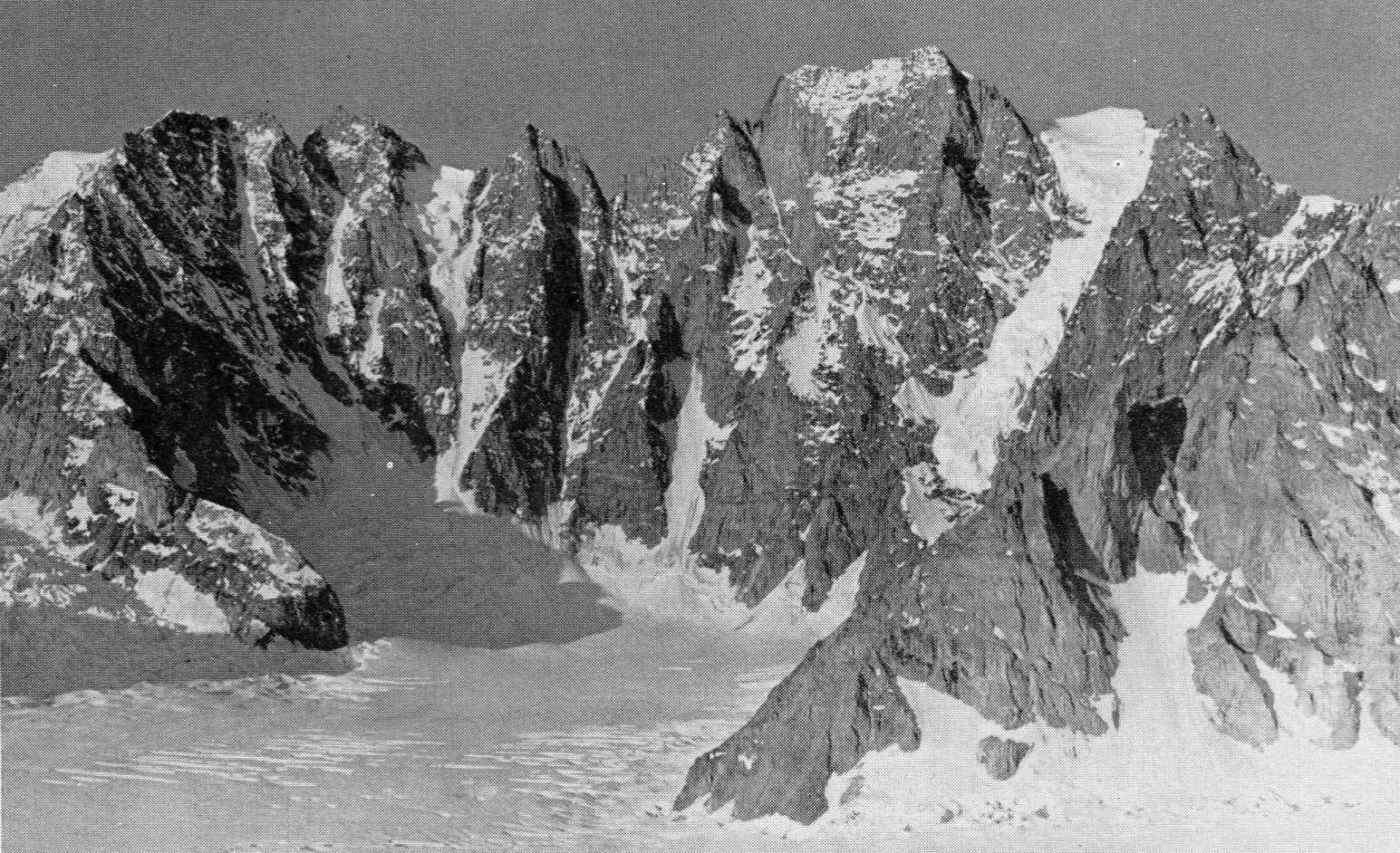North Face of Berserkertinde in the  Staunings Alps in Greenland