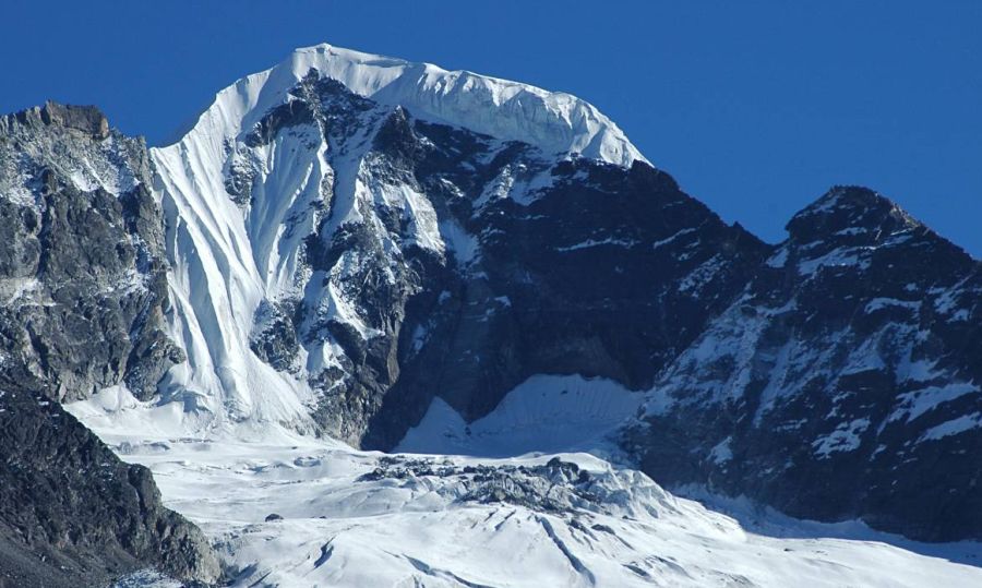 Chungukang in North Sikkim in the Indian Himalaya