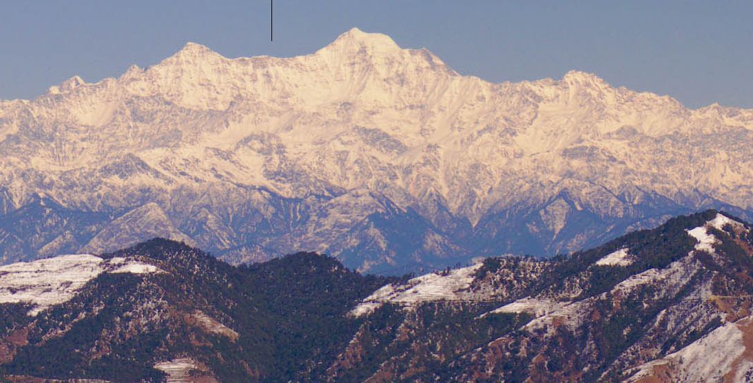 Bandarpunch Range of the Garwal Himalaya of India