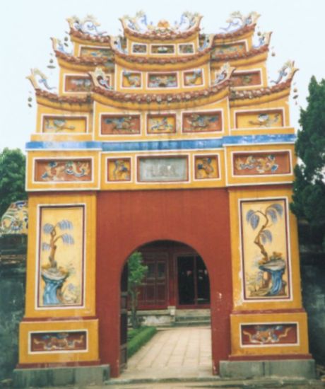 Archway in the Citadel in Hue