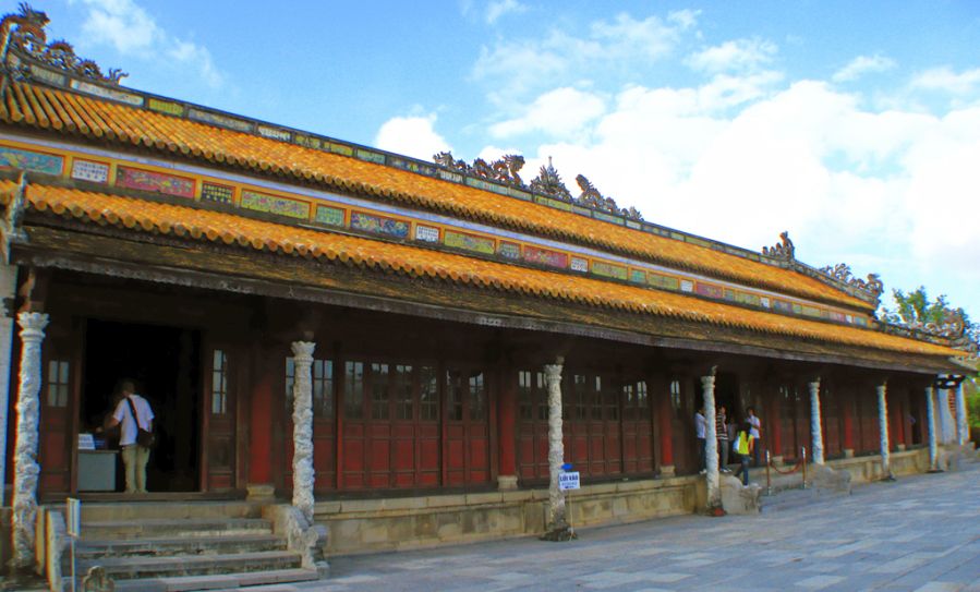 Thai Hoa Palace in the Citadel in Hue