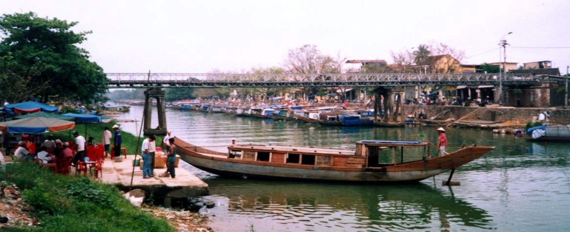 Ferry Boat on Dong Ba Canal in Hue