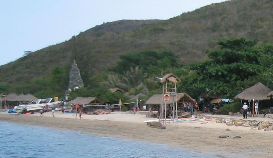 Beach on Tam Island off Nha Trang