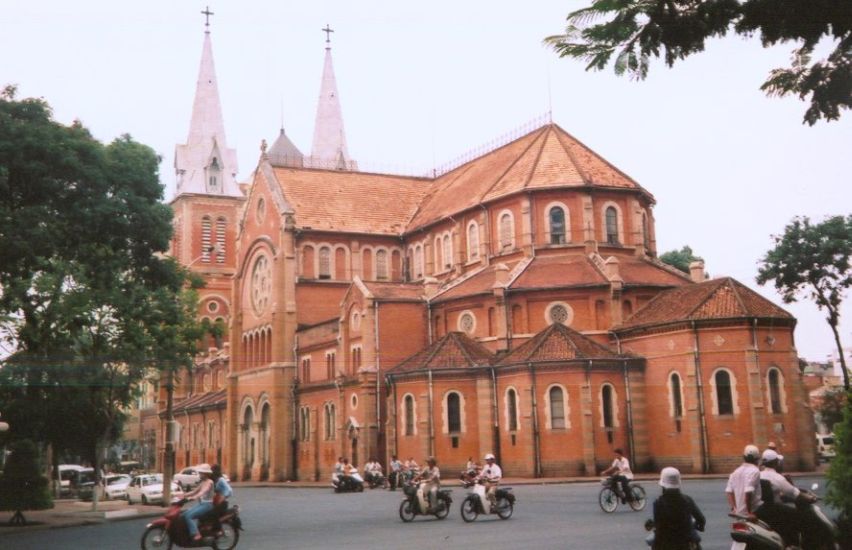 Notre Dame Cathedral in Saigon ( Ho Chi Minh City )