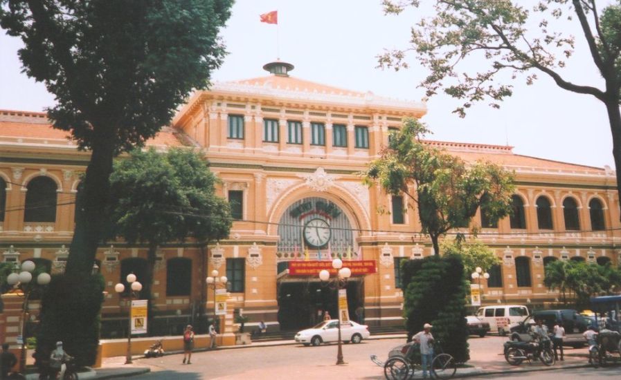 General Post Office in Saigon ( Ho Chi Minh City ), Vietnam