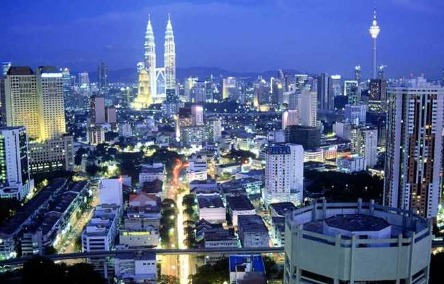 Kuala Lumpur at night