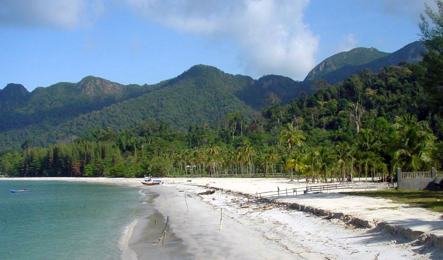 Beach at Pantai Kok on Pulau Langkawi