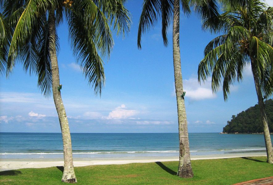 Beach at Pasir Bogak on Pulau Pangkor