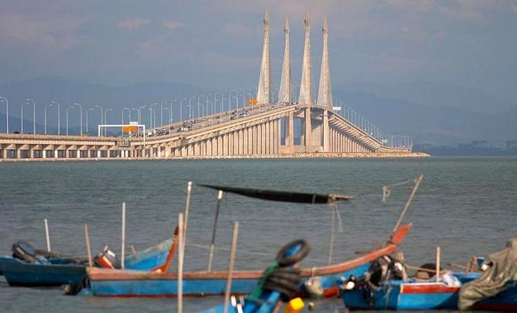 Penang Bridge from Butterworth