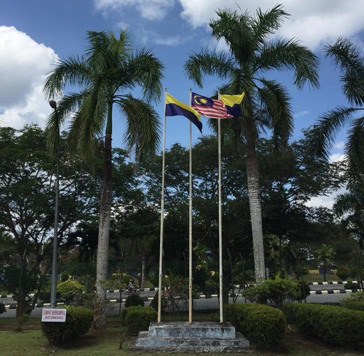 Border with Thailand at Bukit Kayu Hitam