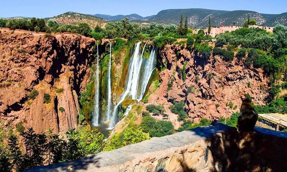 Cascades d'Ouzoud in Morocco