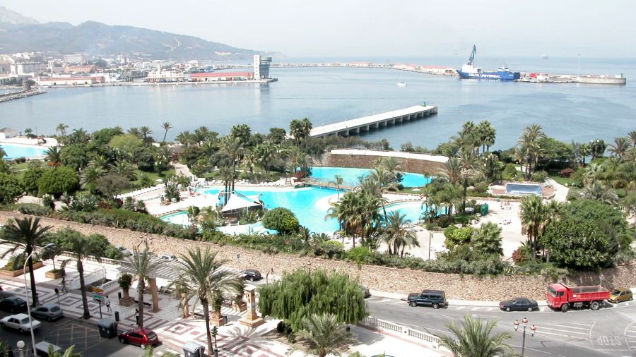 Ceuta on the north coast of Morocco