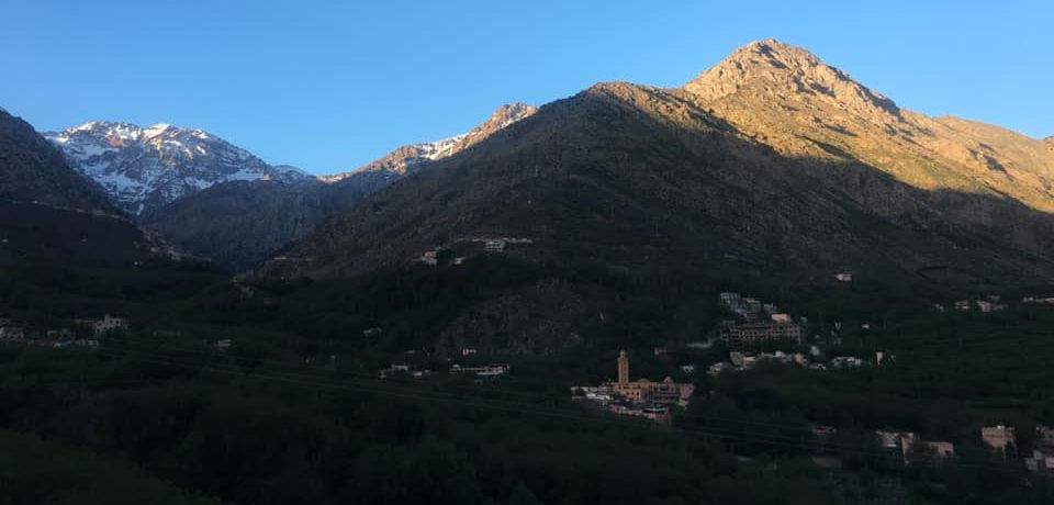 Asni Village in the High Atlas of Morocco