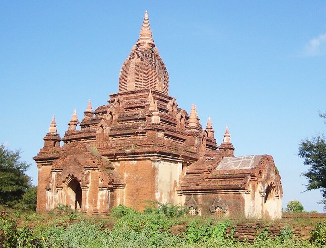 Seinnyet Nyima Paya in Bagan in central Myanmar / Burma