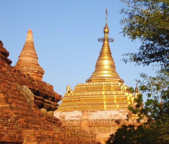 Temple in Bagan in central Myanmar / Burma