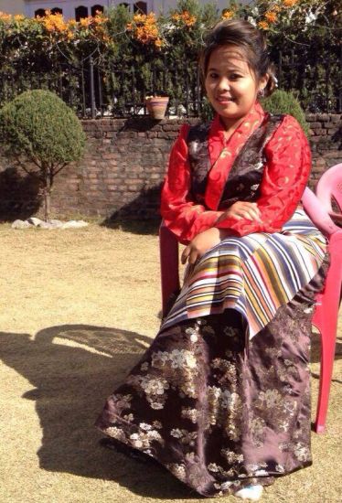 Sherpani ( Sherpa Woman ) in Traditional Dress