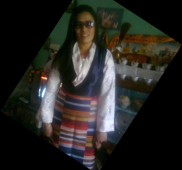Sherpani ( Sherpa Woman ) in Traditional Dress