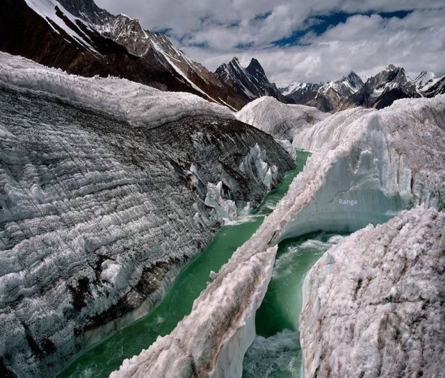 Baltoro Glacier in the Pakistan Karakorum