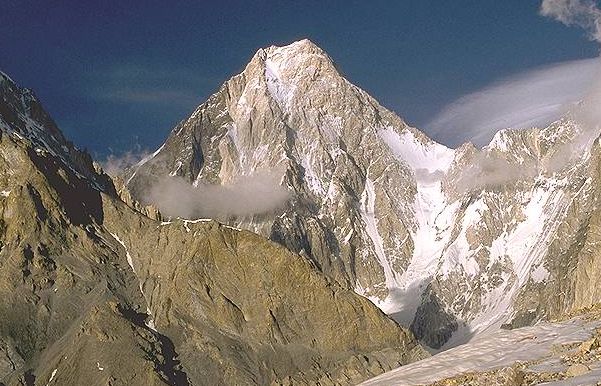 The Seven Thousanders - Gasherbrum IV ( 7925m ) in the Karakorum Mountains of Pakistan - the world's eighteenth highest mountain