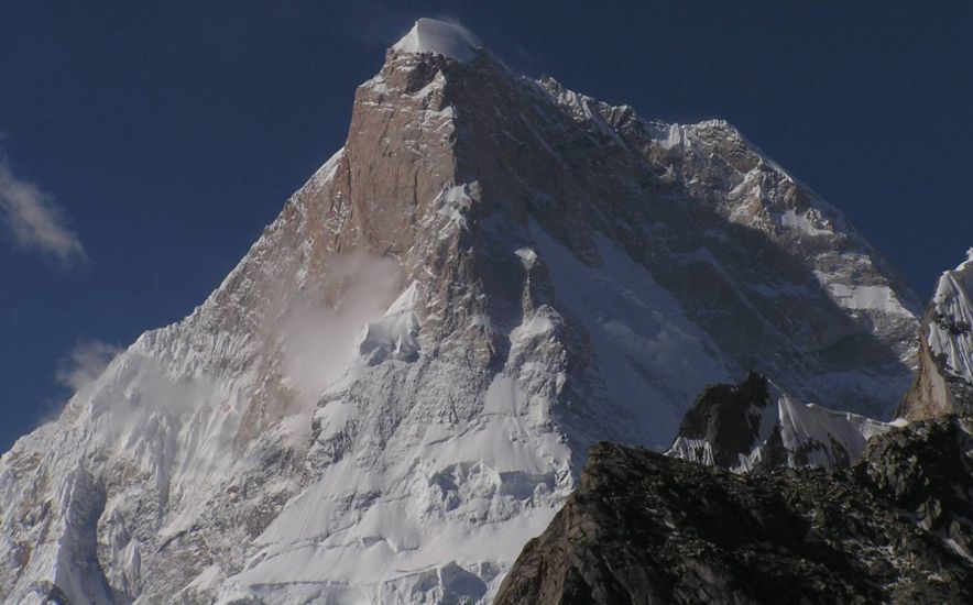 The Seven Thousanders - Masherbrum ( 7821m ) in the Karakorum Mountains of Pakistan