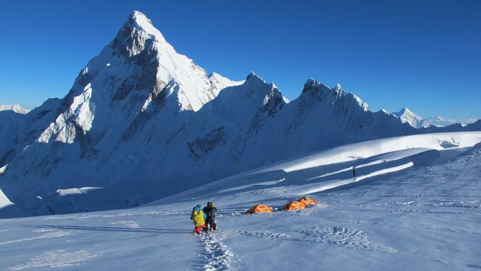 The Seven Thousanders - Passu Sar ( 7478m, 24,534ft ) in the Karakorum Mountains of Pakistan