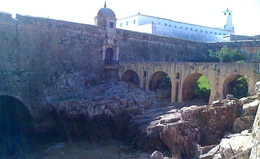 Old Harbour Walls at Peniche