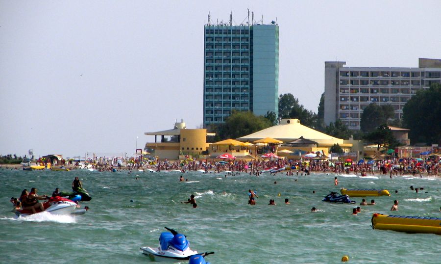 Neptun on the Black Sea Coast of Romania